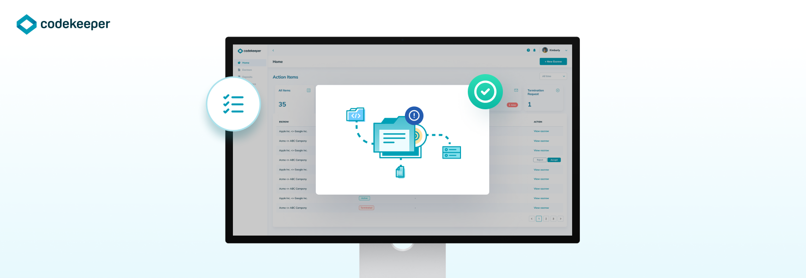 Codekeeper software escrow agent