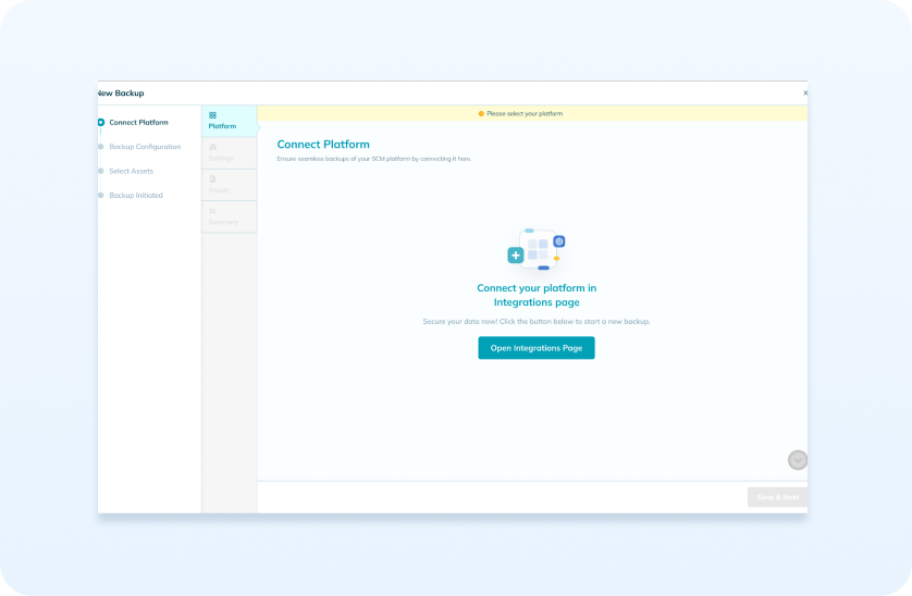 Click and connect your software and data platforms